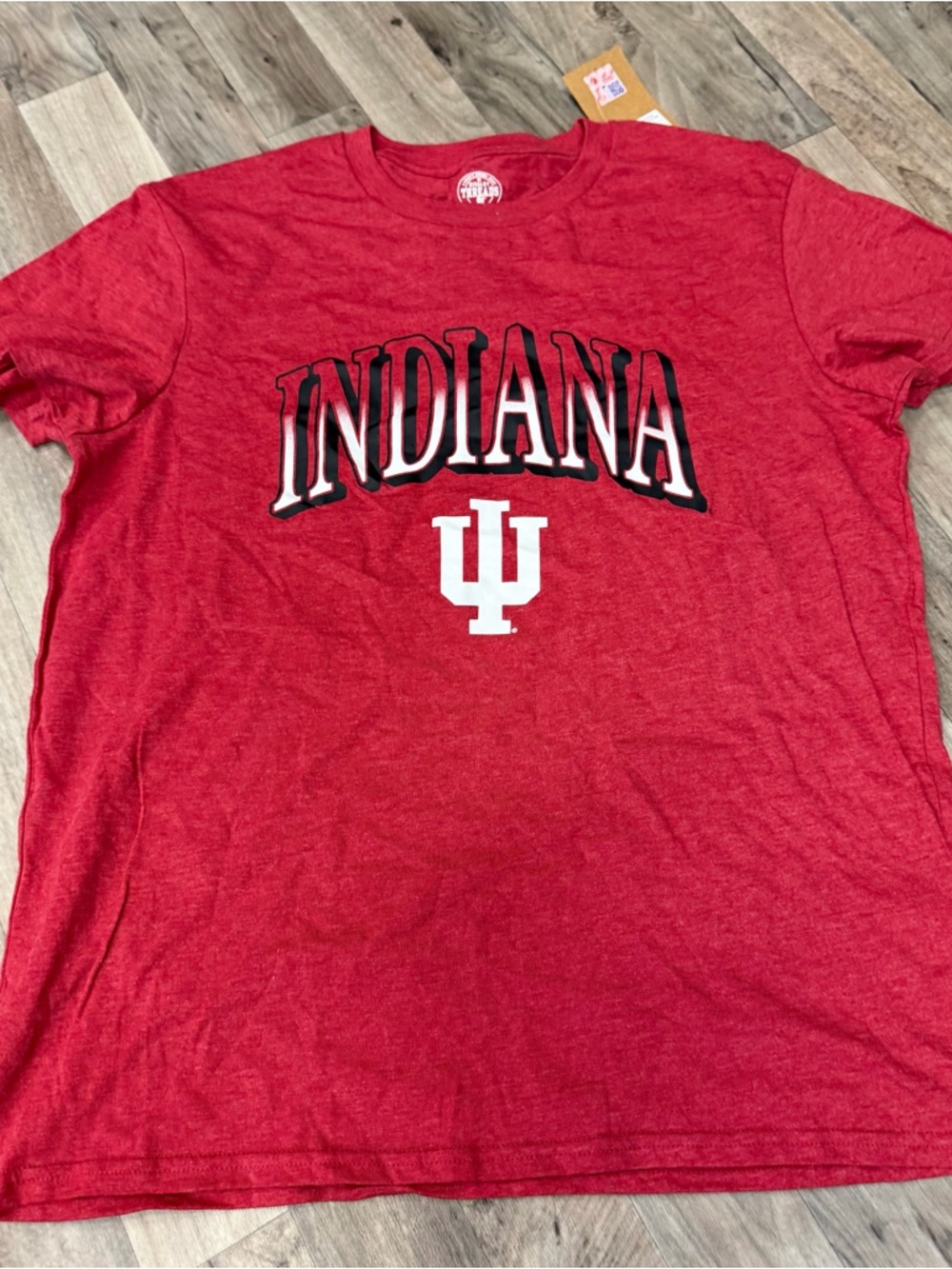 Indiana University IU T Shirt Red Size Large NWT‎ College NCAA Tee Hoosiers